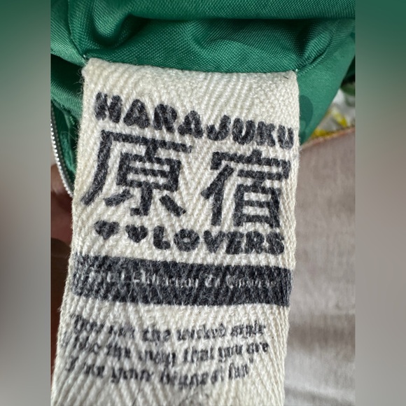 Harajuku Lovers Key Print Tote Bag Y2K Kawaii Japanese Streetwear Cute - Picture 8 of 12